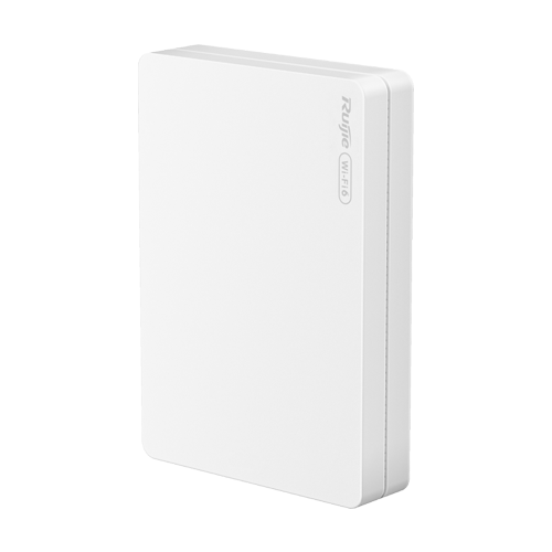 Access Point Wi-Fi 6, AX3000 Dual-Band, 5 x RJ45 1G, PoE In/Out, Cloud Management - Ruijie Reyee RG-RAP62-Wall SafetyGuard Surveillance