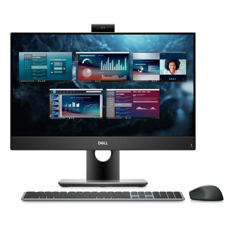 All In One Refurbished Dell Optiplex 7490 AIO, Intel Core i5-10500 3.10 - 4.50GHz, 8GB DDR4, 256GB SSD, Full HD 23.8