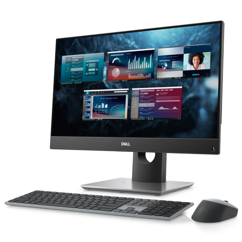 All In One Refurbished Dell Optiplex 7490 AIO, Intel Core i5-10500 3.10 - 4.50GHz, 8GB DDR4, 256GB SSD, Full HD 23.8