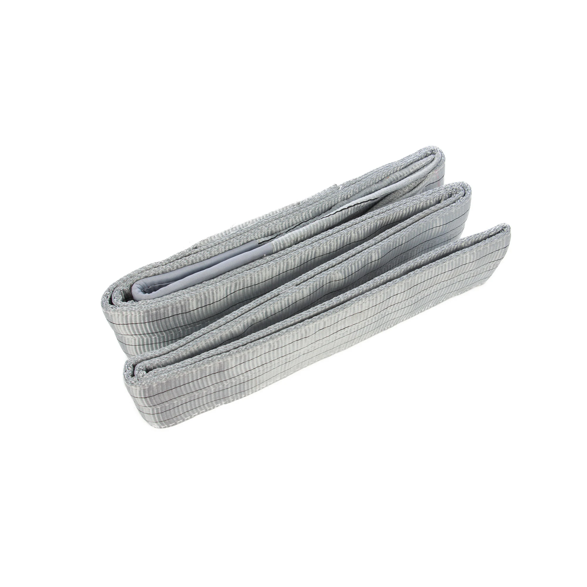 Chingă textilă de ridicare cu urechi 4T, 5 m, gri, 120 mm