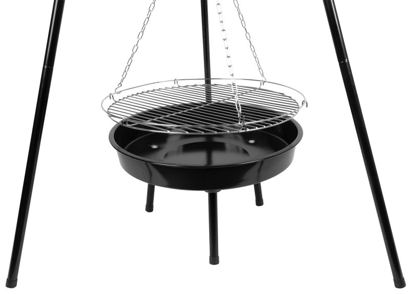 Grătar suspendat pe cărbuni Strend Pro Bavarian, reglabil 320-660 mm