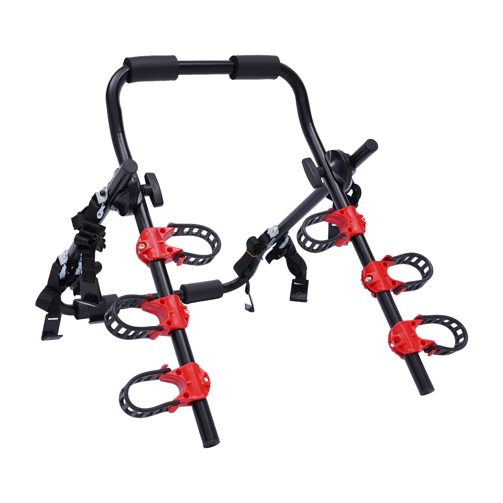 Suport auto pentru transport 3 biciclete, capacitate 58 kg, montaj rapid prin curele FAVLine Selection