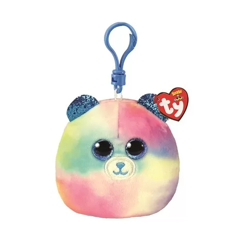 Breloc din plus Ty Hope ursuleț pastel Squishy Beanies 8,5 cm