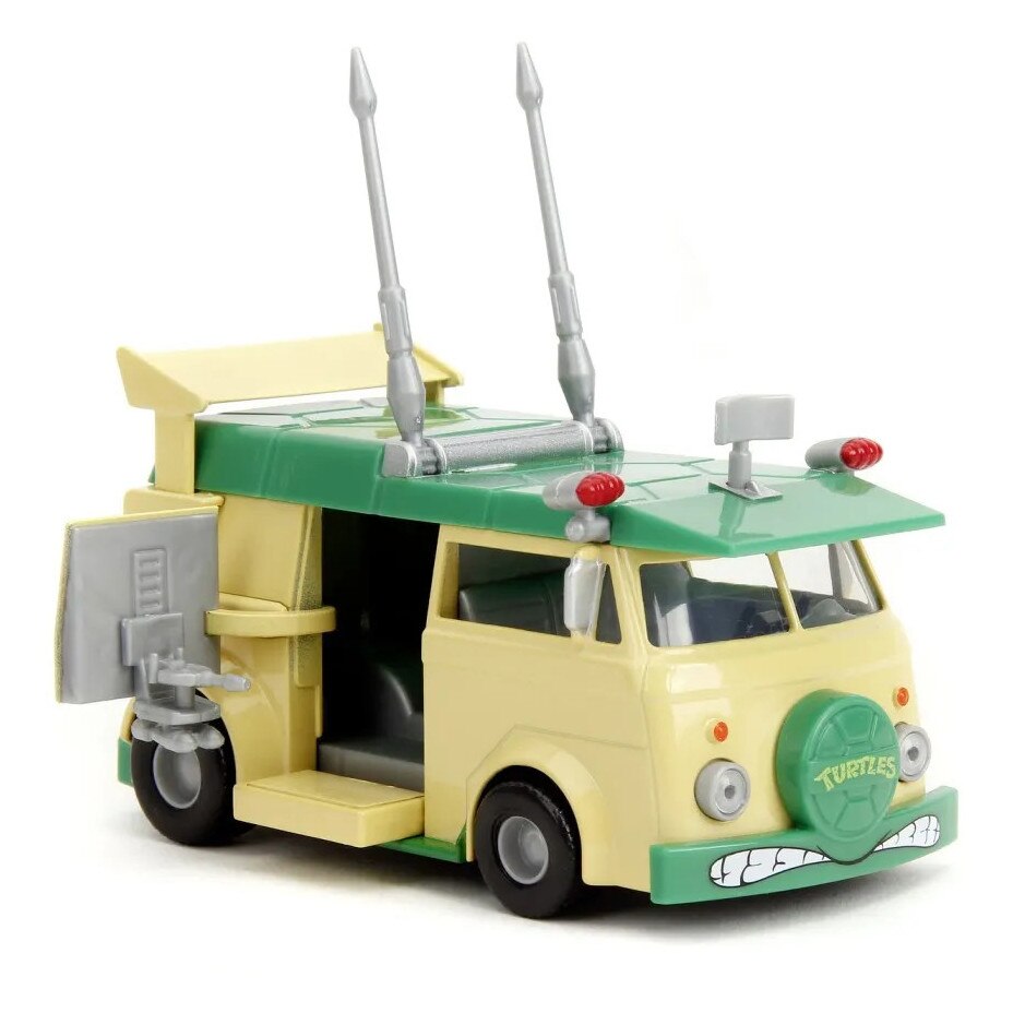Masinuta metalica TMNT Party Wagon, scara 1:32, Jada
