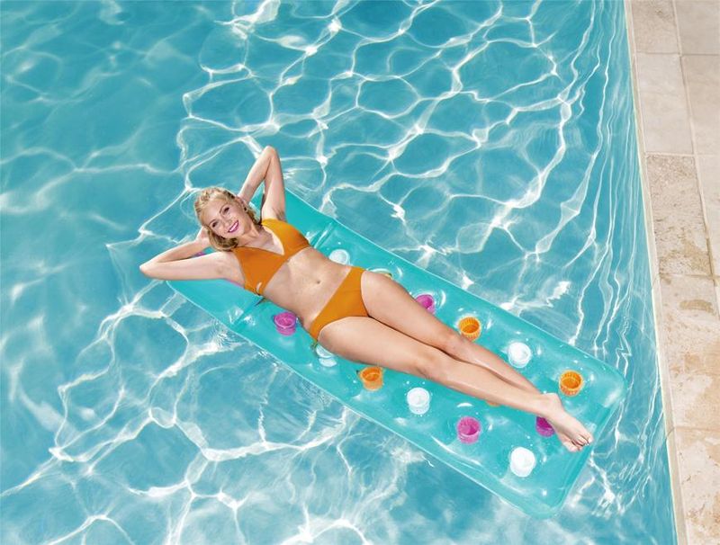 Saltea gonflabilă Bestway pentru apă, multicoloră, 188x71 cm