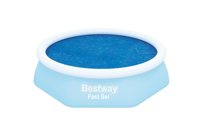 Prelata solara pentru piscina Bestway FlowClear 244 cm, Fast Set