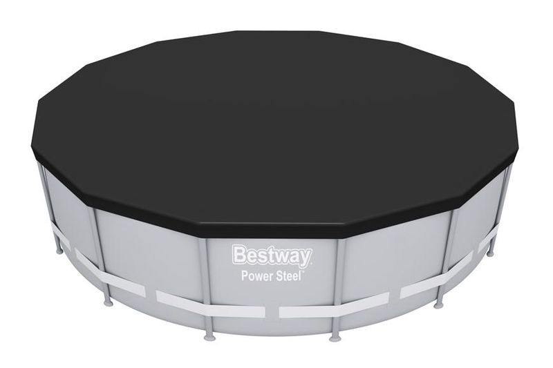 Prelată pentru piscină Bestway FlowClear neagră, 4,27 m