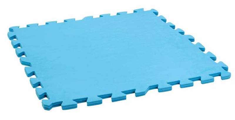 Set 9 plăci EVA pentru piscină 500x500x4 mm, albastre, tip puzzle