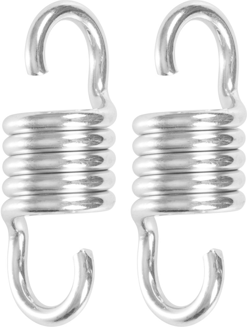 Set 2 arcuri metalice QENA pentru leagăn de grădină, fixare sigură