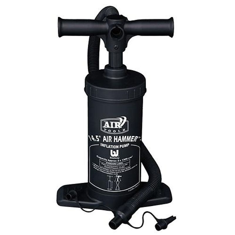 Pompa manuala Bestway Air Hammer 37 cm pentru saltele, piscine si mingi
