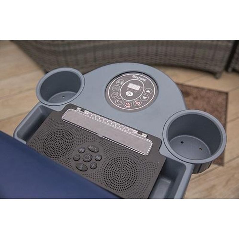Stație Bestway Lay-Z-Spa AirJet cu Bluetooth și suport pahare