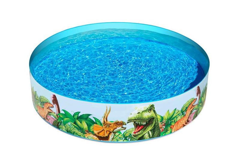 Piscină pentru copii Bestway Dinosaur 183x38 cm, cu pereți rezistenți