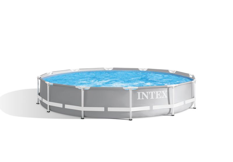 Piscină supraterană Intex Prism Frame Premium 366x76 cm cu filtru