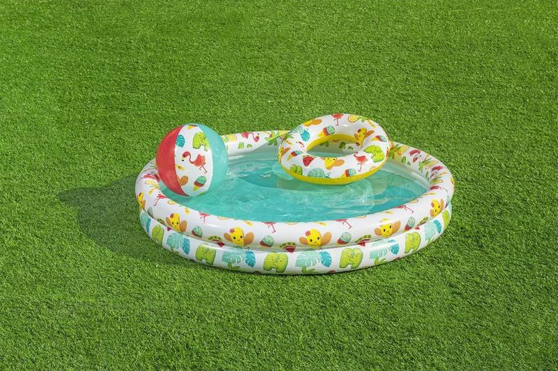 Piscină gonflabilă pentru copii Bestway Play Pool Set 122x20 cm
