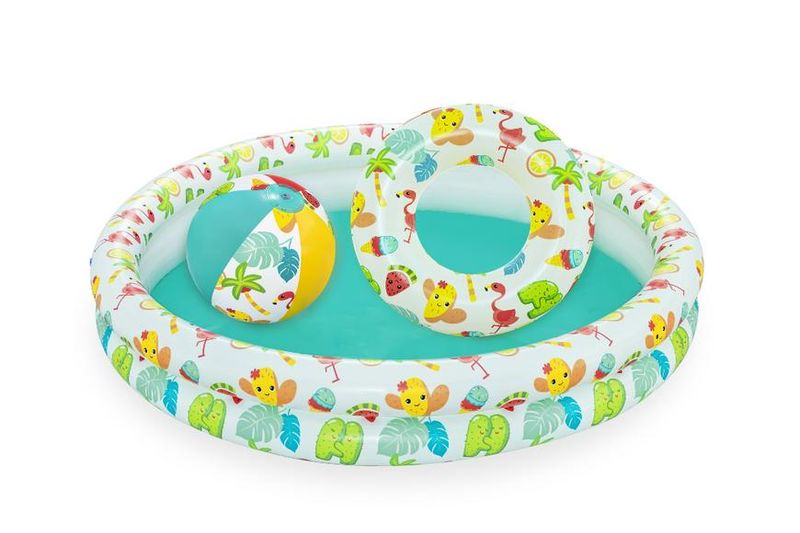 Piscină gonflabilă pentru copii Bestway Play Pool Set 122x20 cm