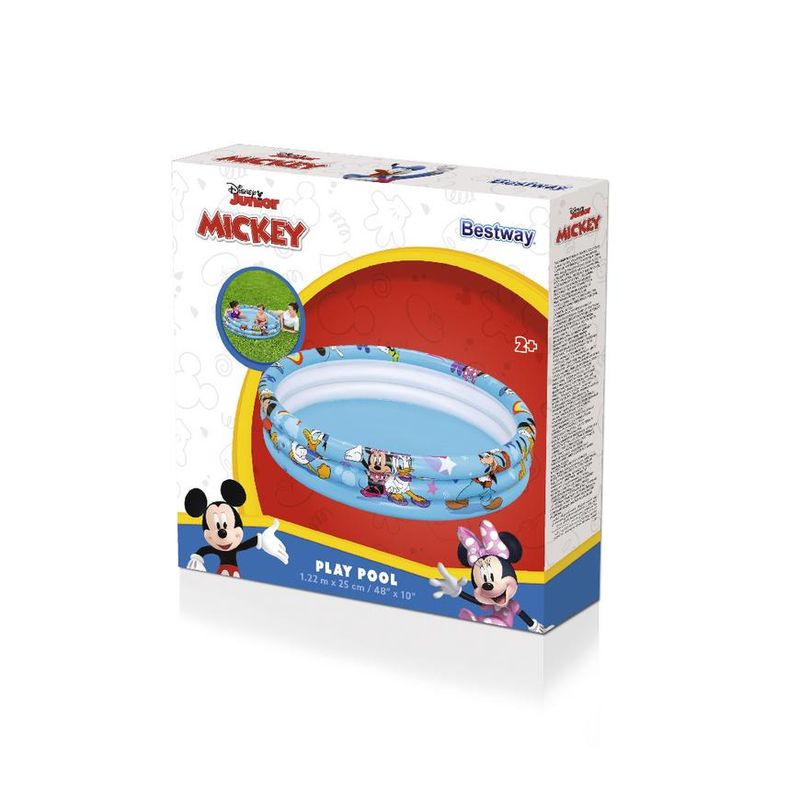 Piscină gonflabilă pentru copii Bestway Mickey & Friends, 122x25 cm