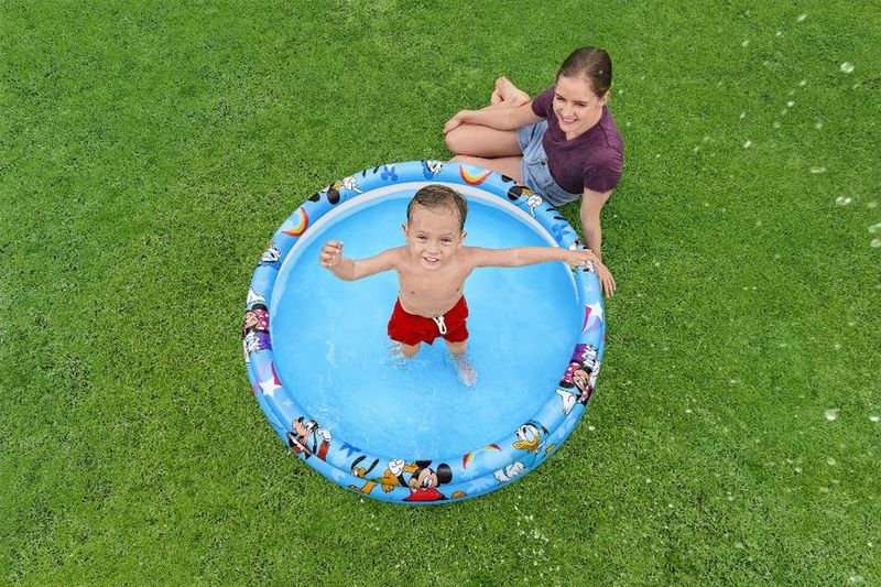 Piscină gonflabilă pentru copii Bestway Mickey & Friends, 122x25 cm