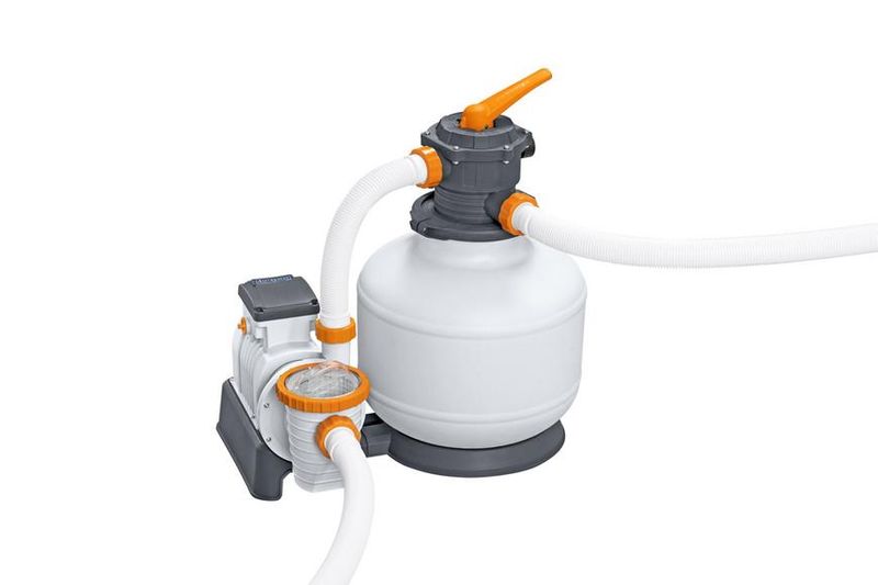 Filtru cu nisip Bestway Flowclear pentru piscină, 11355 l/h, ChemConnect