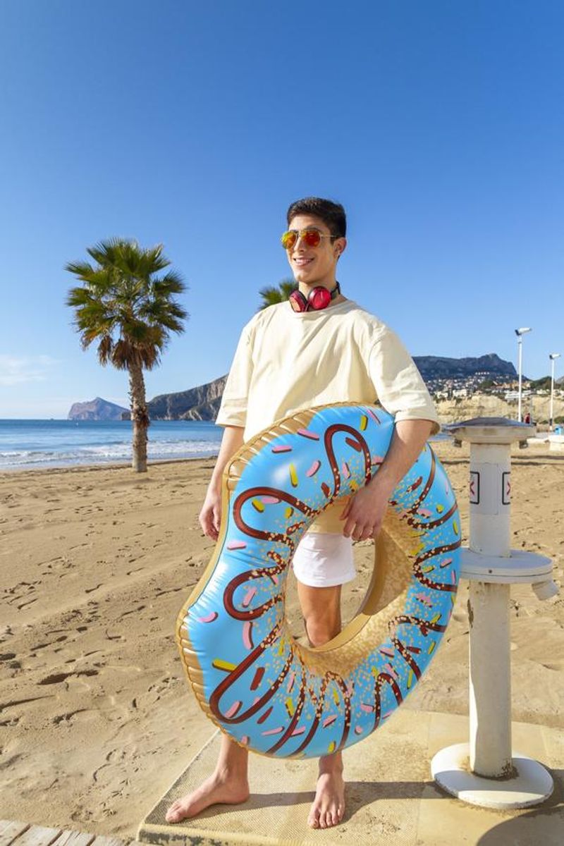 Colac gonflabil Bestway Donut pentru apa, 107 cm, model copii