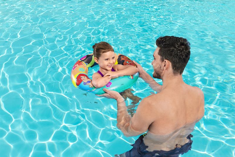 Colac gonflabil pentru copii Bestway Princess, pentru apa, 56 cm