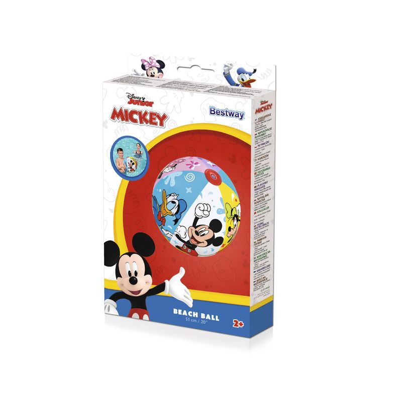 Minge gonflabilă Bestway Mickey Friends pentru copii, 51 cm