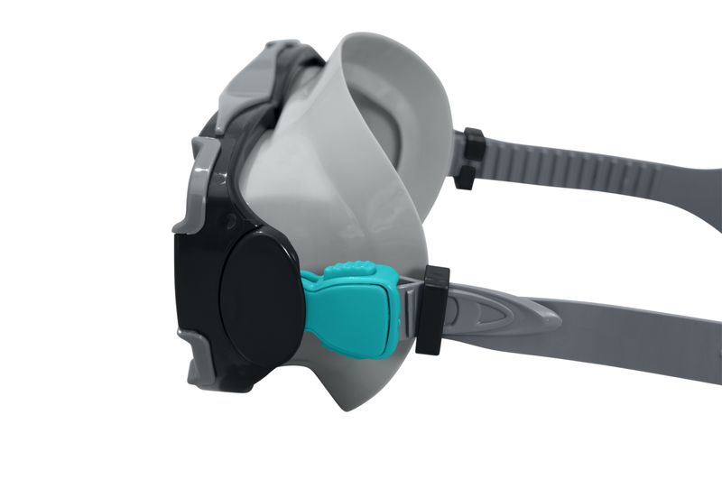 Masca de inot si snorkeling Bestway Dominator, sticla securizata, 14+