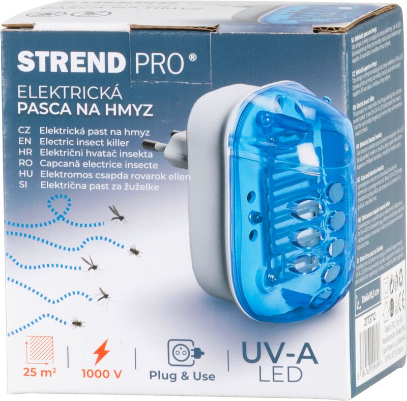 Capcană electrică Strend Pro Beetle pentru insecte și țânțari, UV, priză