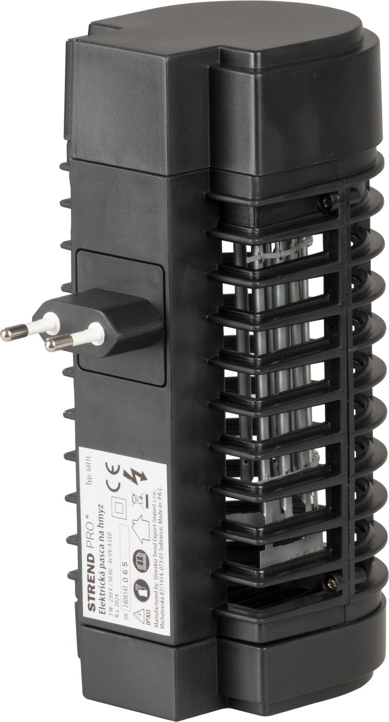 Capcană electrică pentru țânțari și insecte Strend Pro Laurel, UV LED, priză