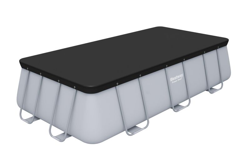 Prelată pentru piscină Bestway FlowClear 412x201 cm, protecție eficientă