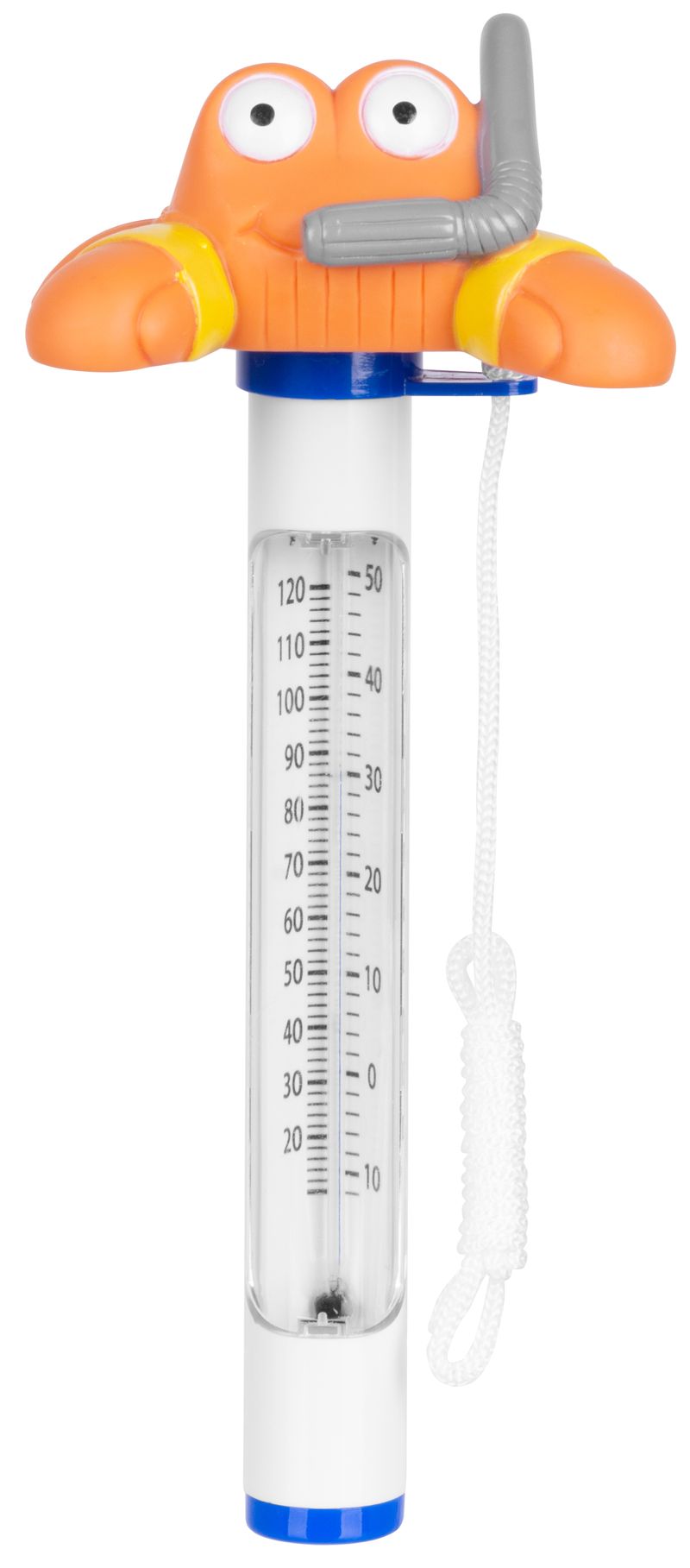 Termometru plutitor pentru piscină Strend Pro Crab, cu afișaj °C/°F