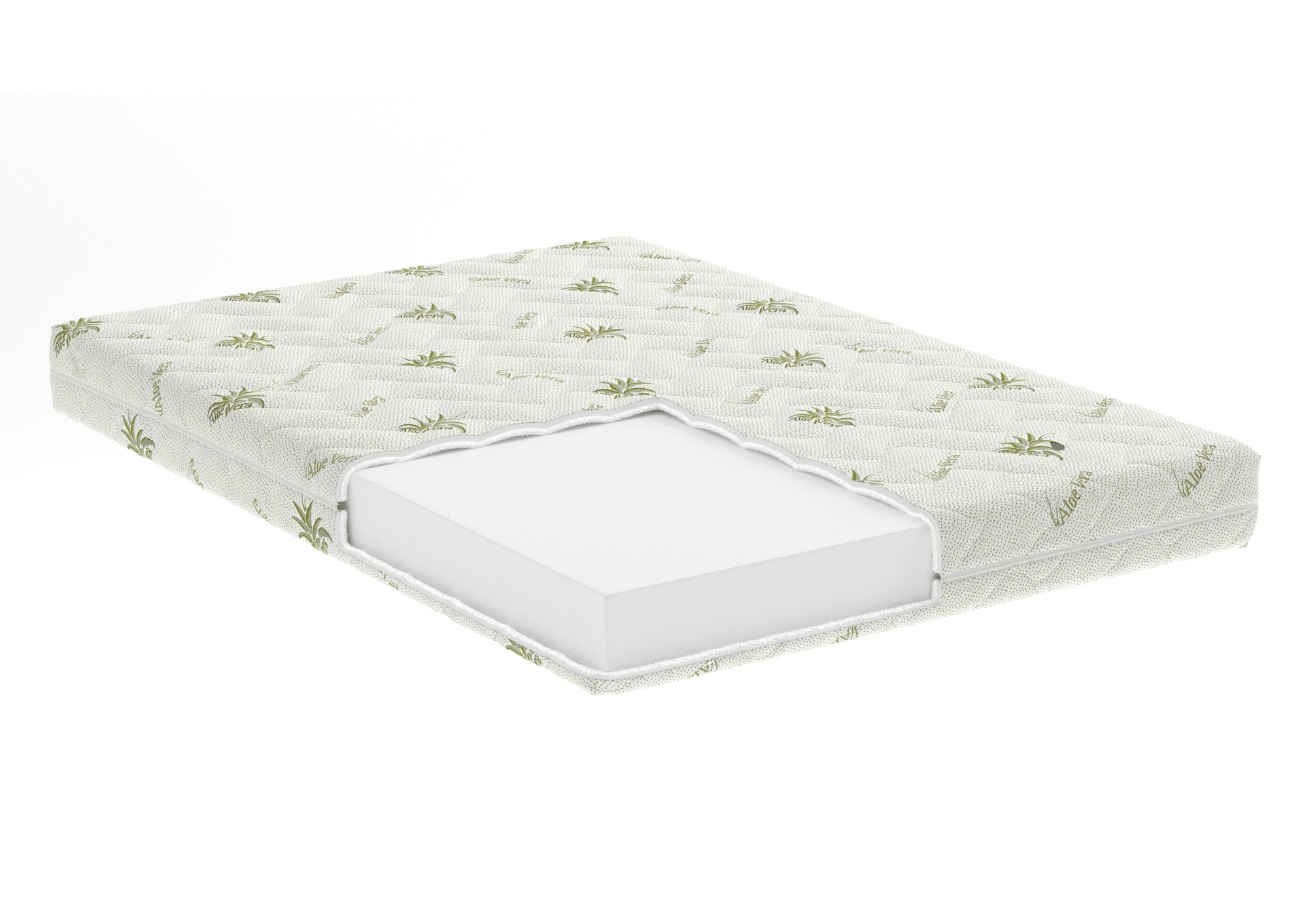 Saltea ortopedică Somnart FermiMax Aloe Vera 140x200, 15 cm, extra fermă