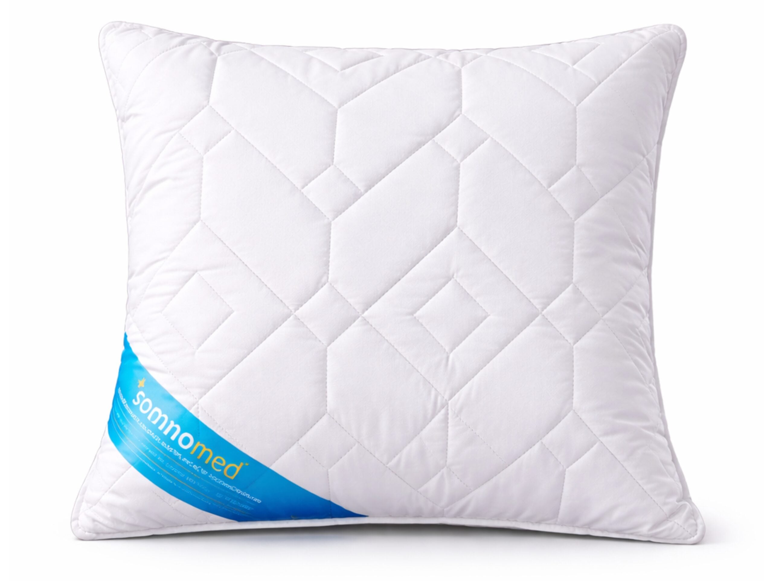 Set 2 perne Somnomed antimicrobiene, lavabile la 95°C, 70x70 cm