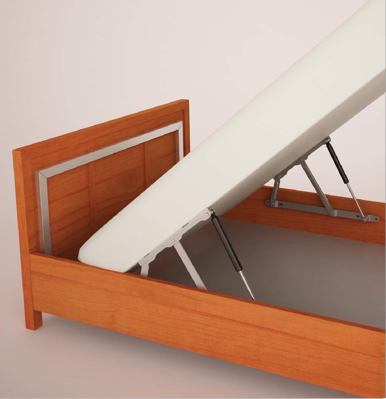 Sistem pneumatic pentru rabatarea somierei, saltele până la 160x200