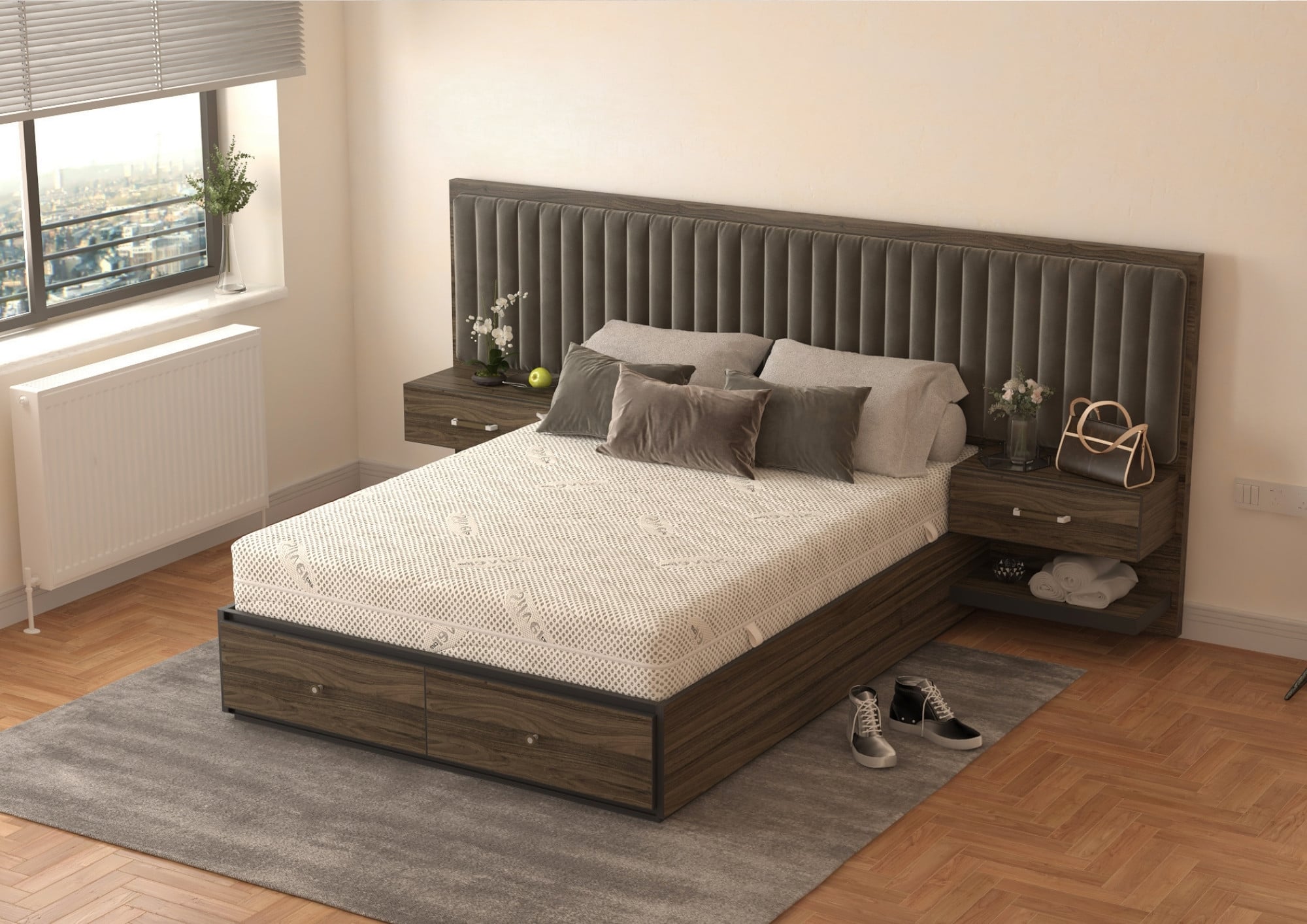 Saltea ortopedica Somnexpert Silver FORTE 140x200 cm, 20 cm, extra ferma