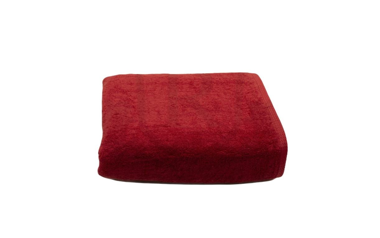 Set 2 prosoape de corp Somnart din bumbac 100%, 600 gsm, 70x140 cm, rosu