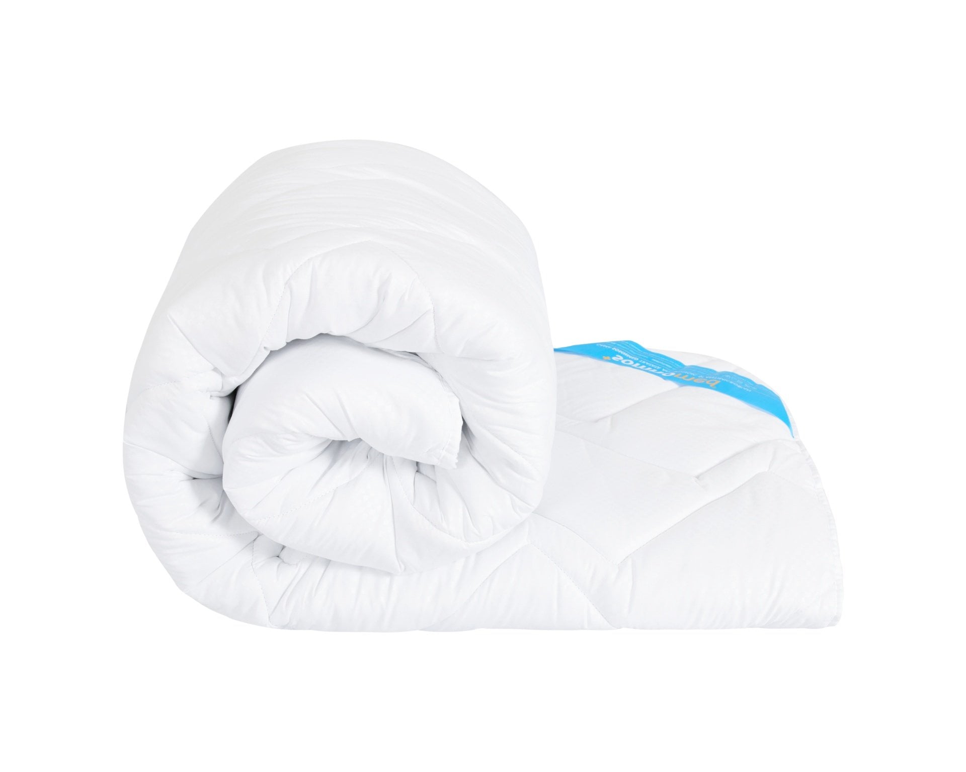 Pilota de iarna antiacarieni Somnomed, microfibra alba 180x200, 400 gsm