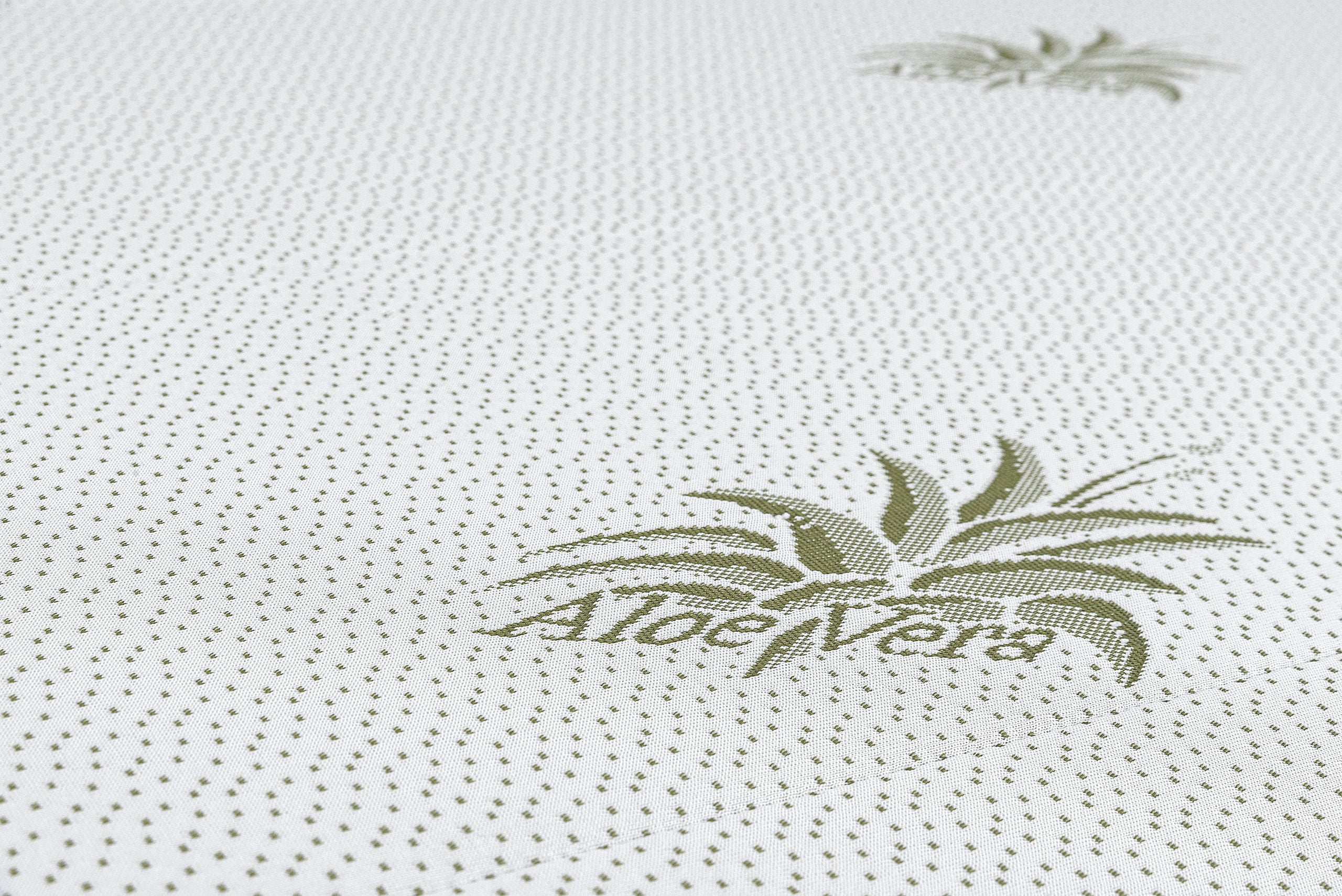 Saltea cu memorie SomnART XXL Memory Plus 120x200, înălțime 25cm, pentru persoane supraponderale, husă Aloe Vera detașabilă, rulată, fermitate mare