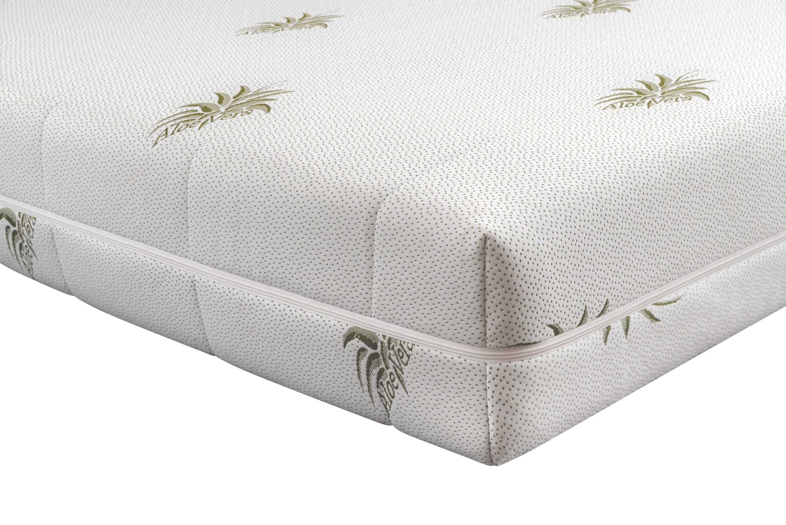 Saltea cu memorie SomnART XXL Memory Plus 140x190, înălțime 25cm, pentru persoane supraponderale, husă Aloe Vera detașabilă, rulată, fermitate mare