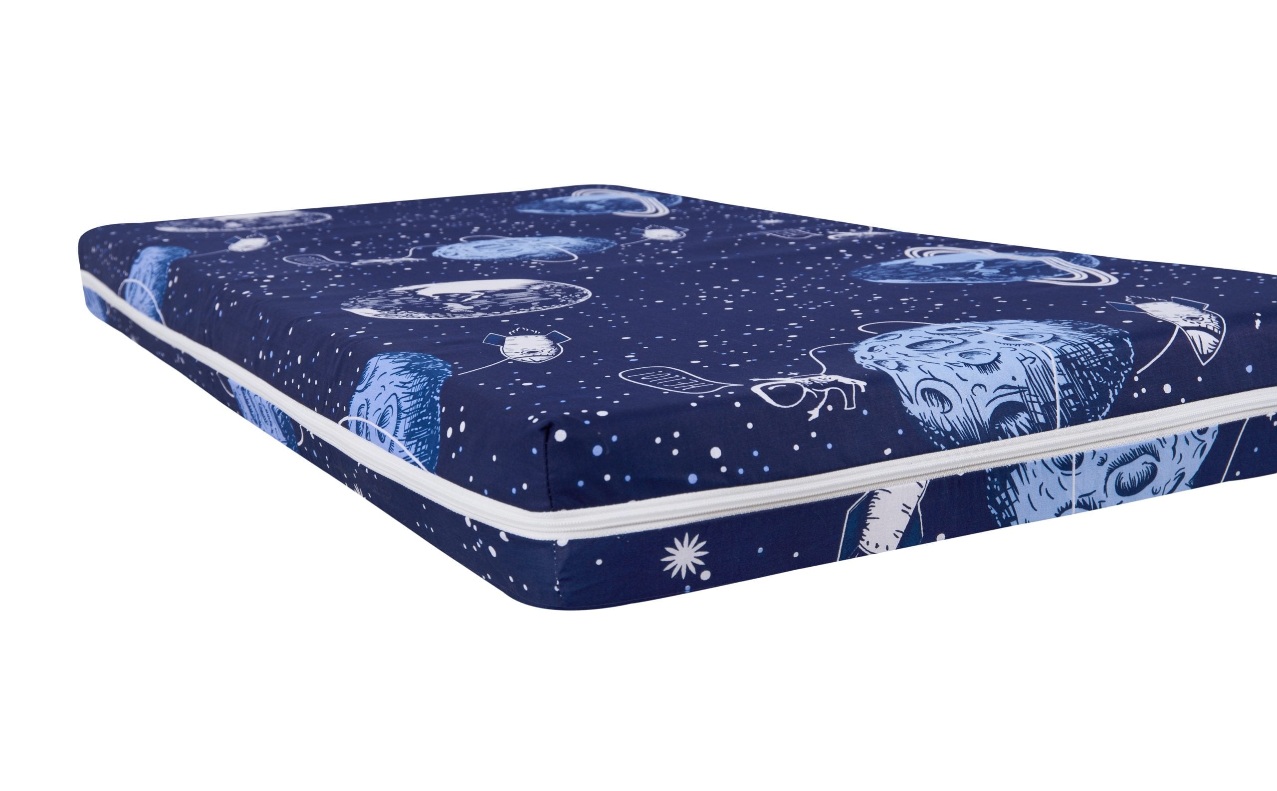 Saltea cu memorie pentru bebelusi si copii Somnart 70x140x10 cm, impermeabila, cosmos