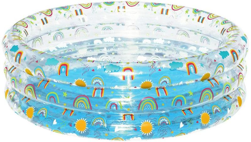 Piscină gonflabilă pentru copii Bestway Rainbow Splash 150x53 cm