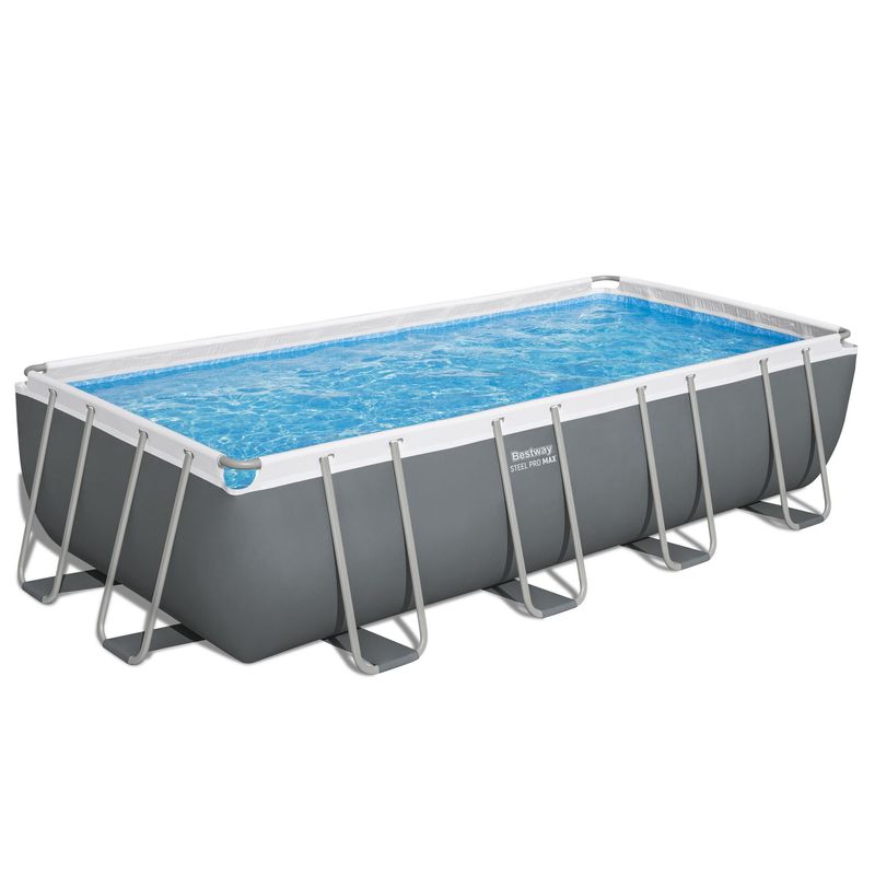 Piscină supraterană Bestway Power Steel cu filtru nisip 549x274x122 cm