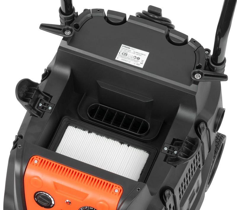 Aspirator industrial Strend Pro 40L, 1600W, filtru HEPA, scuturare automata