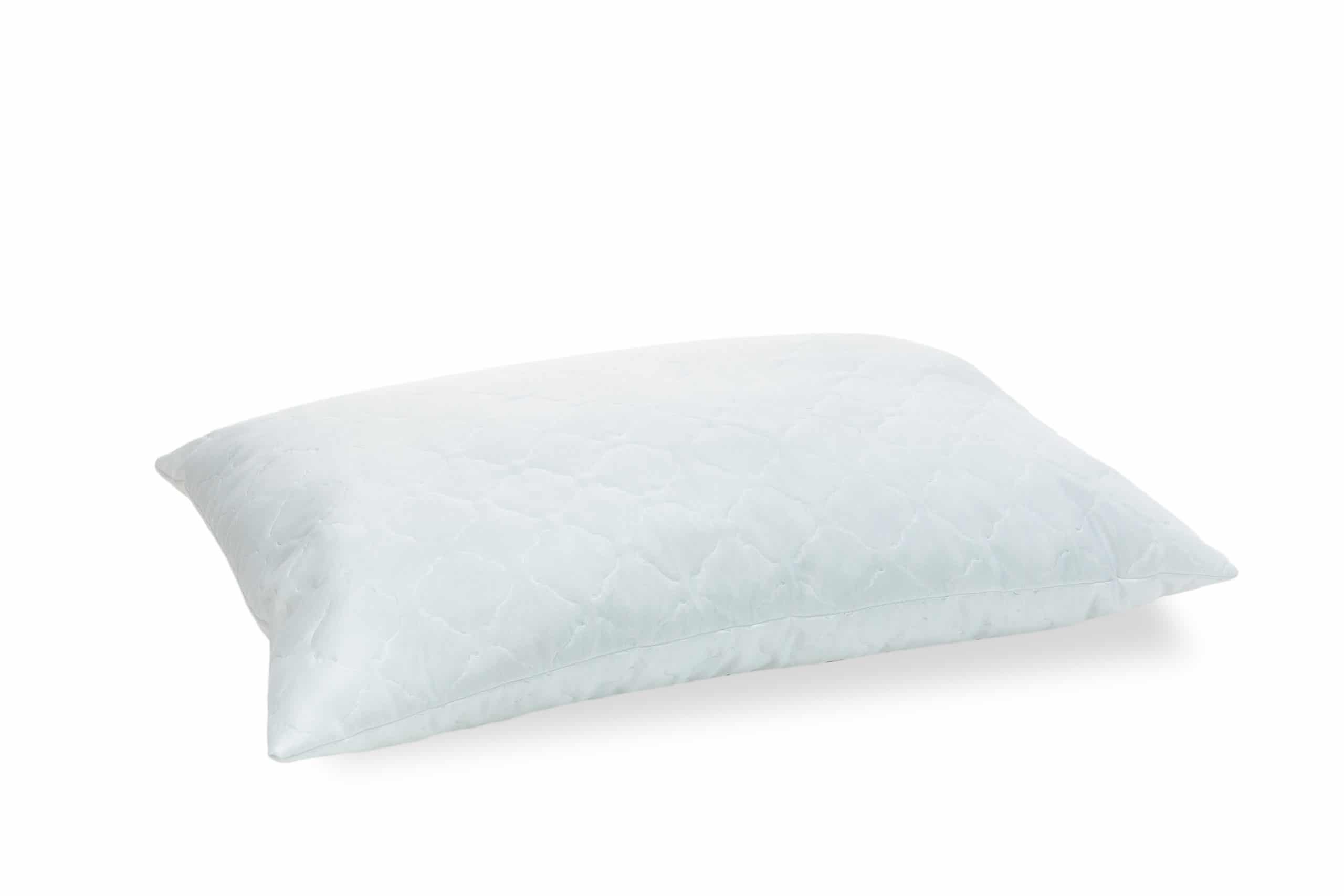 Pernă Somnart Viseo 60x60 cm matlasată albă, moale și lavabilă