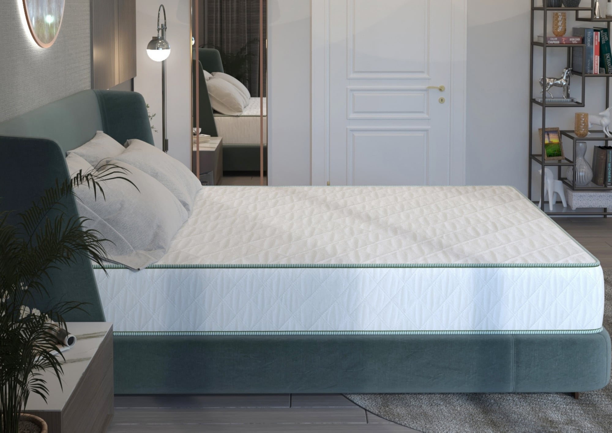 Saltea ortopedică cu arcuri SomnART LETTO Plus 90x200 cm, 24 cm, fermă