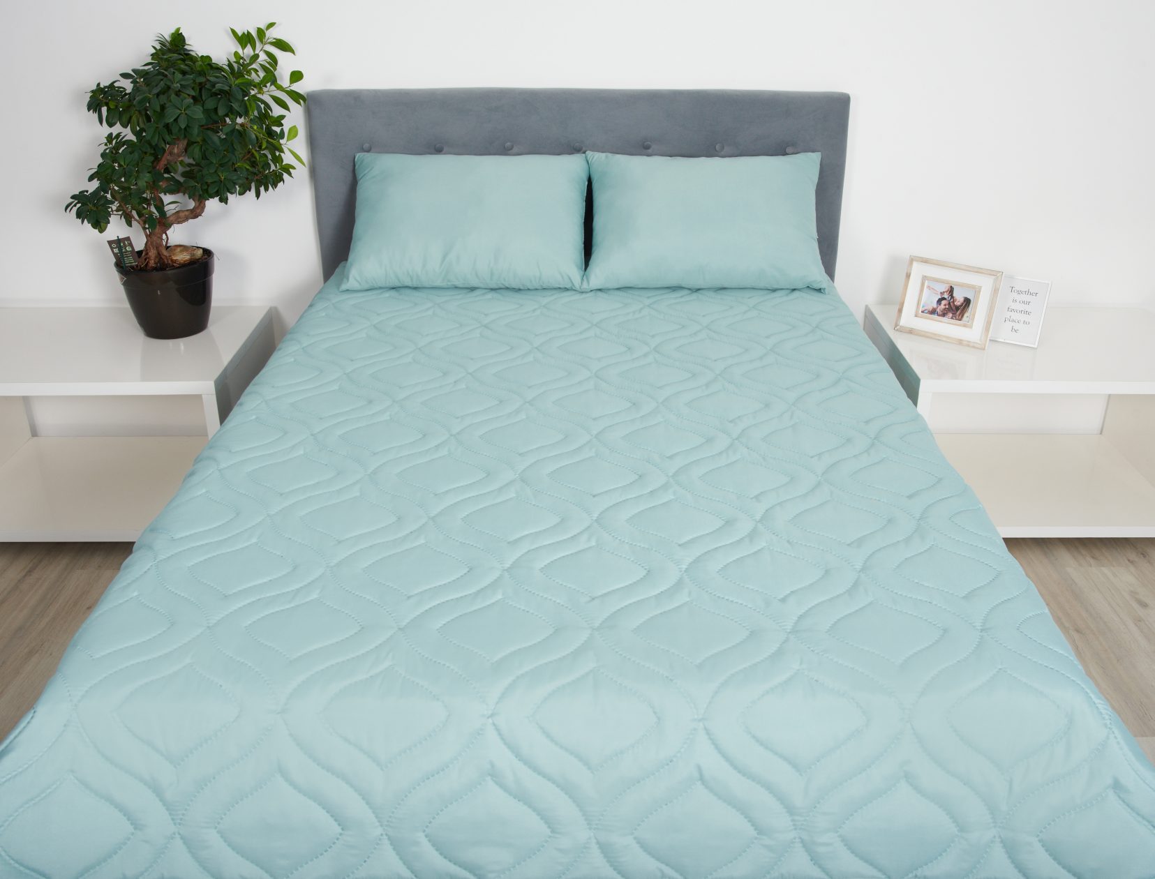 Perna Somnart Belina 50x70 din microfibra, lavabila, joasa, Surf Spray