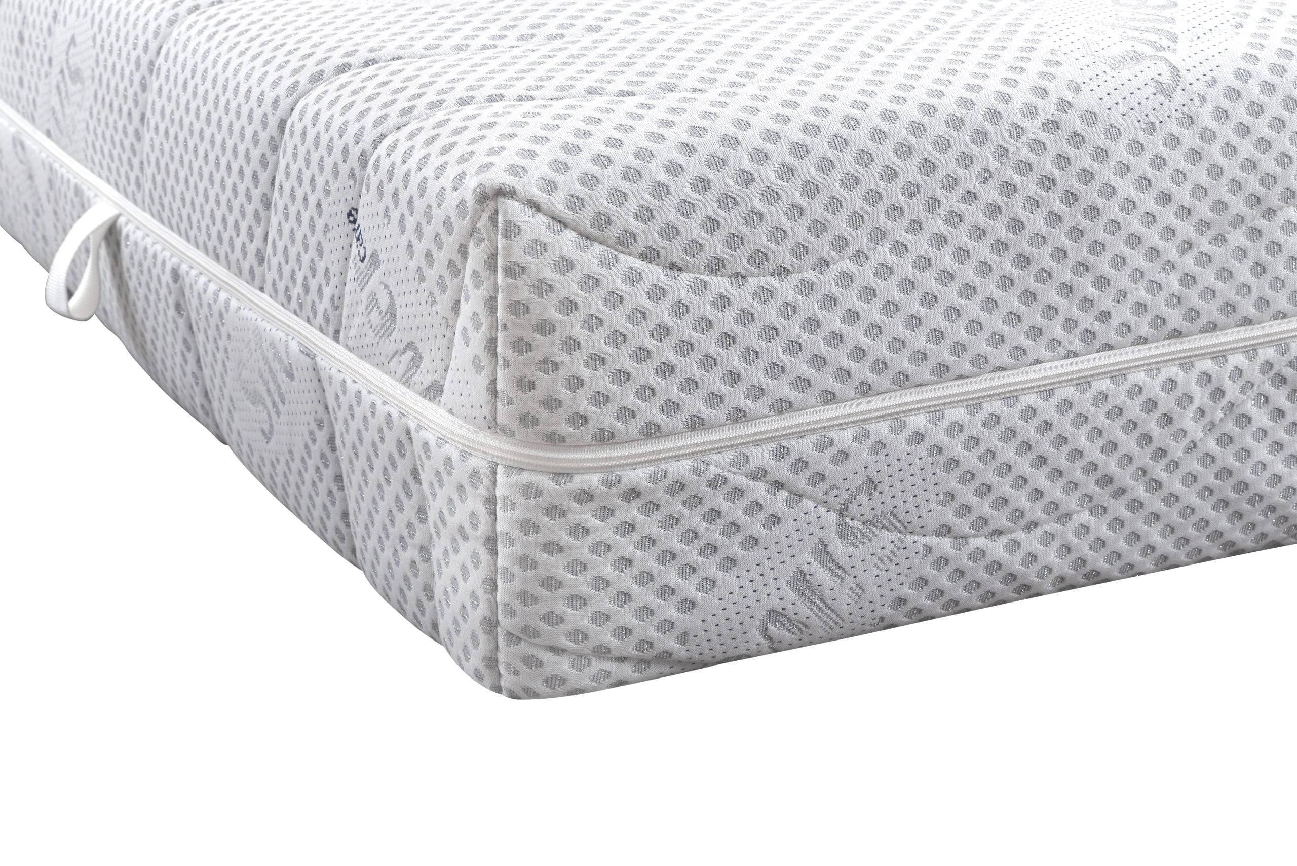 Husa saltea Silver Forte 140x200x20 cm lavabila, matlasata, cu fermoar