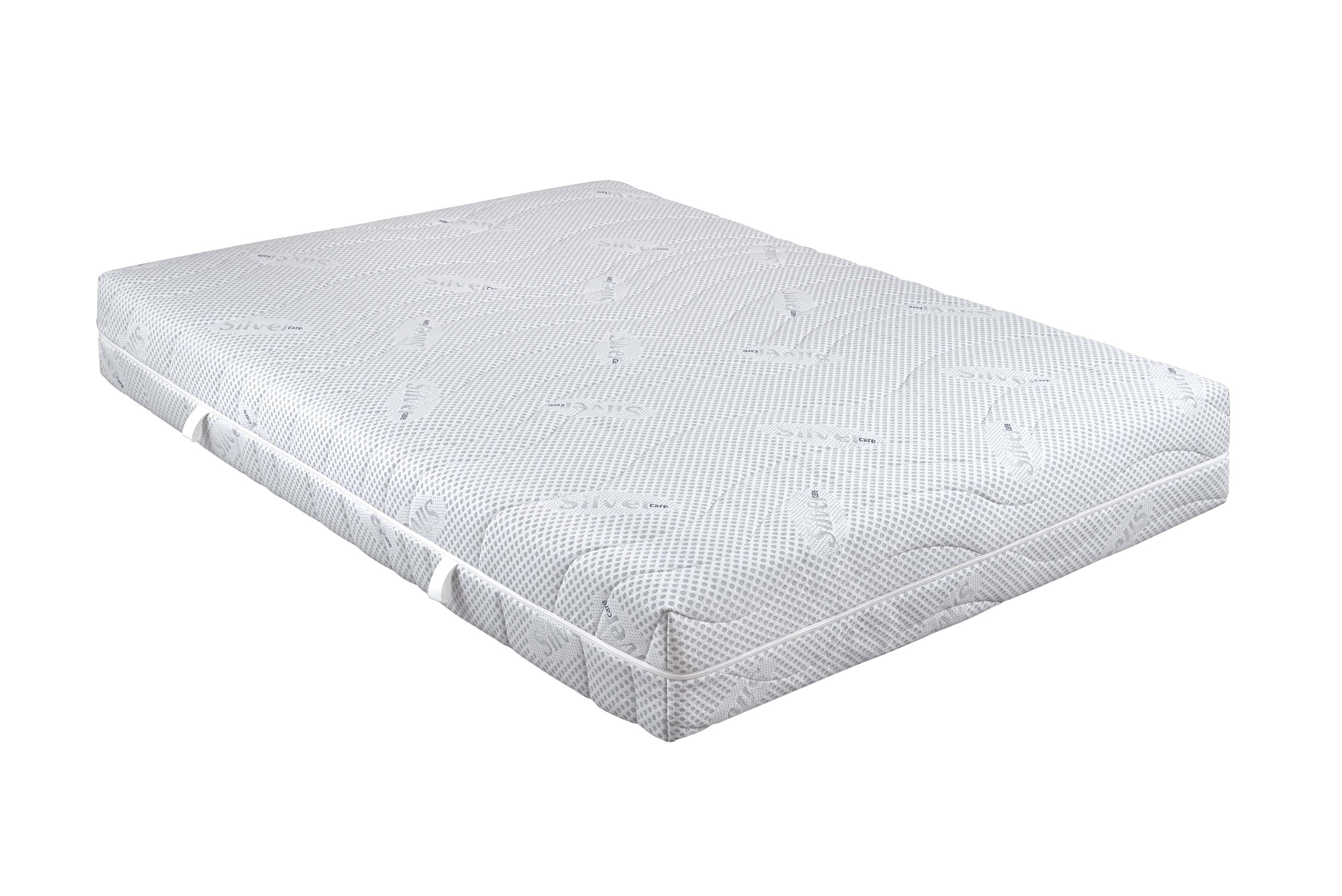 Husa de saltea Silver Forte 180x200x20 cm, lavabila, matlasata, cu fermoar