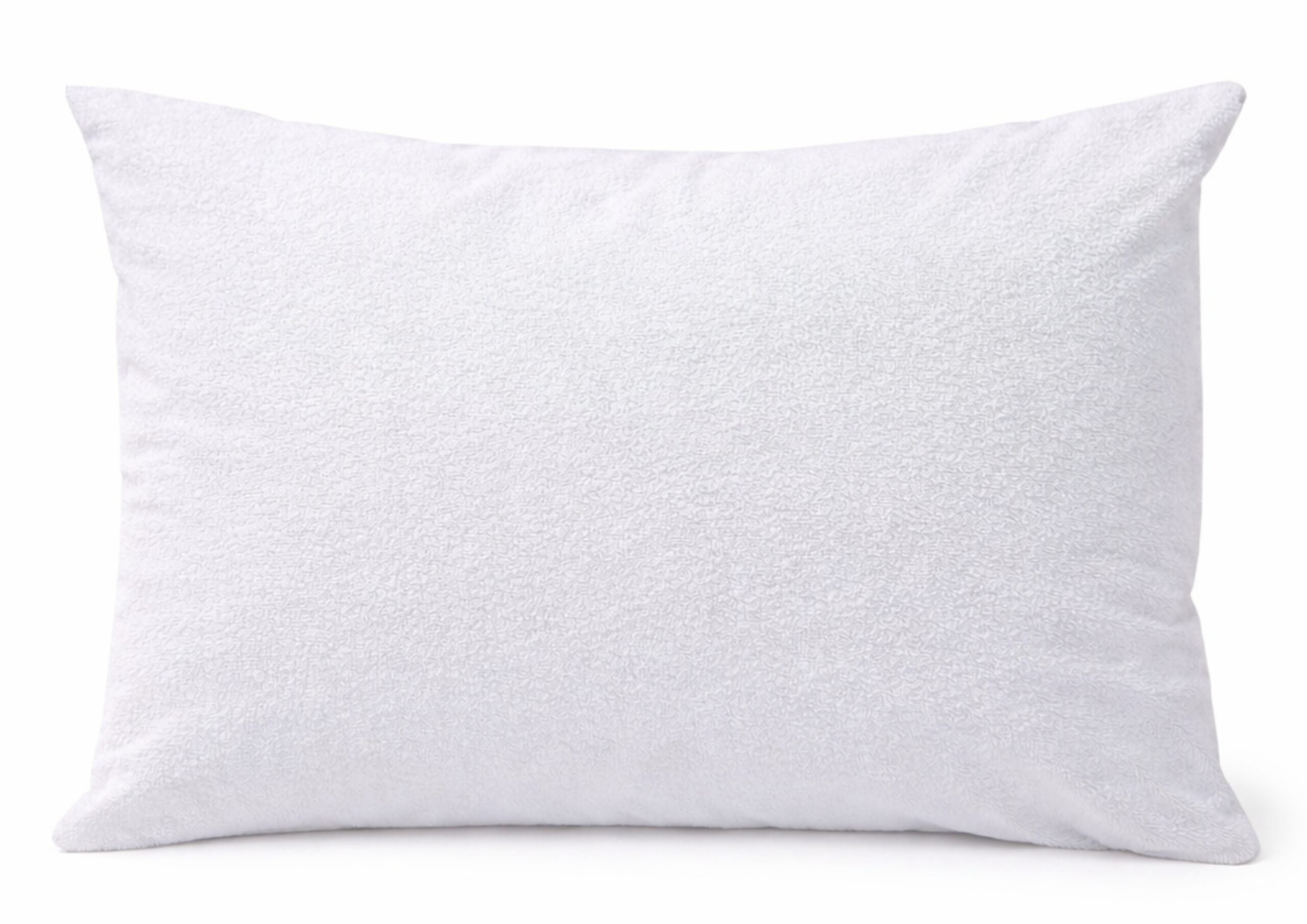 Husă de pernă impermeabilă din frotir bumbac cu fermoar, 50x70 cm