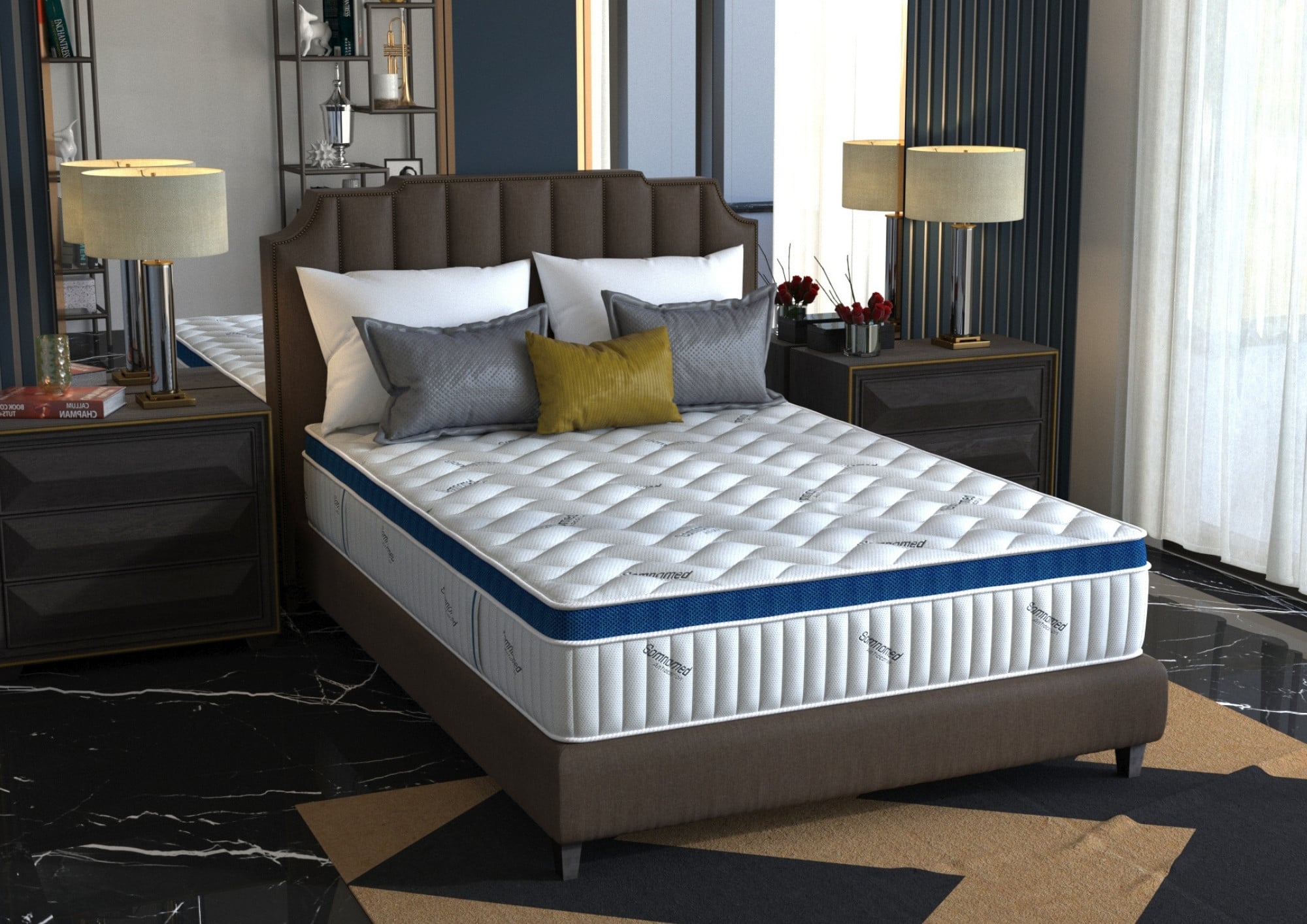 Saltea Somnomed Complete Care 4Family 140x200, memory foam, 26 cm