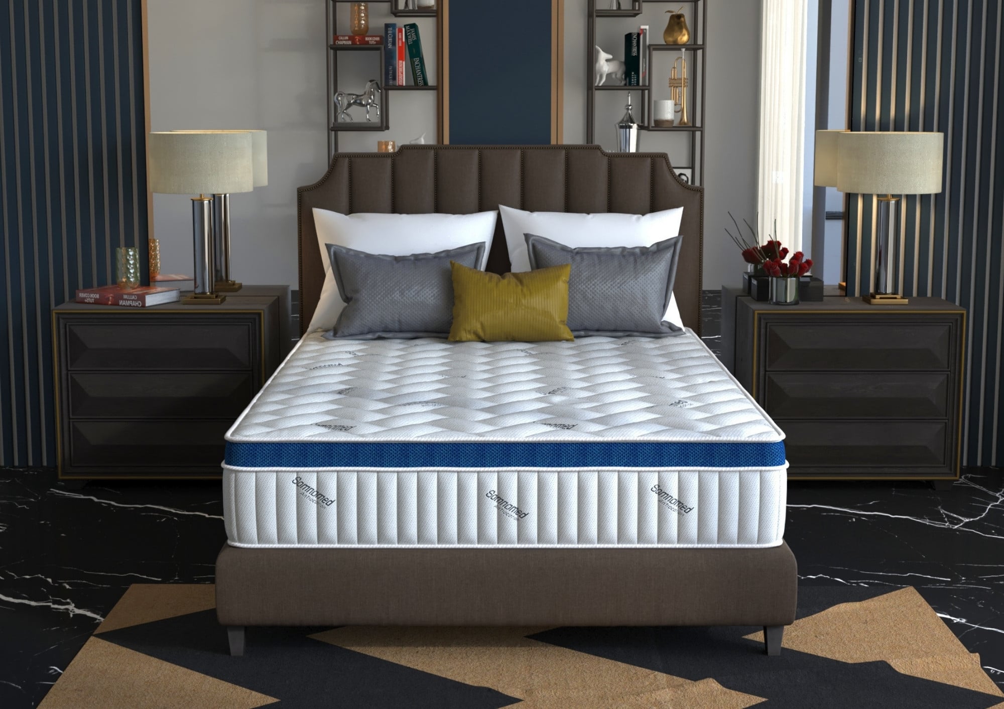 Saltea Somnomed Complete Care 4Family 140x200, memory foam, 26 cm